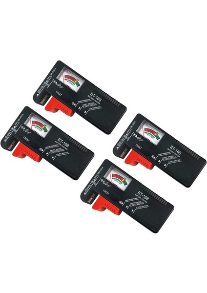 4 Paket BT-168 Pil Kapasite Test Cihazı Pil Test Cihazı Küçük Evrensel Pil Denetleyicisi Test Cihazı (Yurt Dışından)