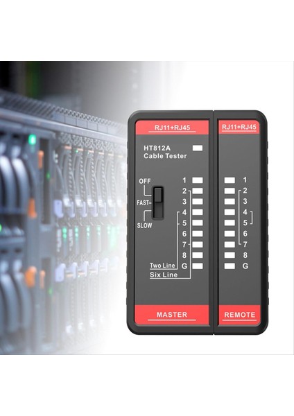 Tel Telefon Hattı Test Ölçer HT812A Kablo Test Cihazı Bulucu RJ11 RJ45 Kablo Toner Hattı Bulucu Aracı (Yurt Dışından) modelleri