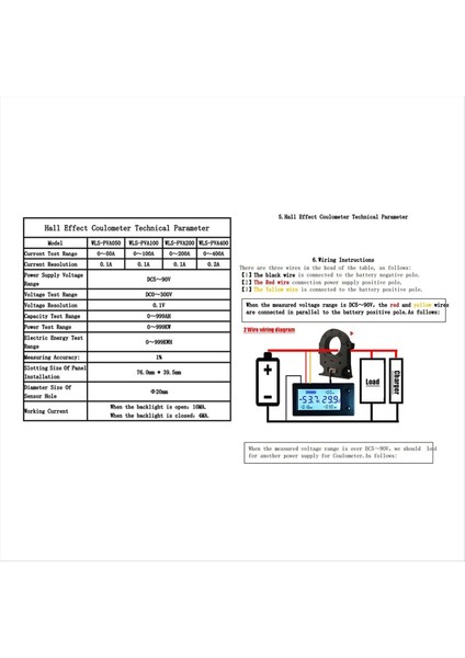 Salon Coulomb Metre Voltaj Akım Güç Elektrik Enerji Pil Kapasitesi 12V 24V 36V 48V Bluetooth Uygulama Ekran (C) (Yurt Dışından) fırsatları