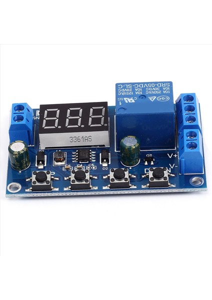 3x Dc 6-40V Pil Şarj Cihazı Kontrol Anahtarı Düşük Voltaj Aşırı Gerilim Koruma Kartı Otomatik Kesme Bağlantısı Kesme Denetleyicisi (Yurt Dışından)