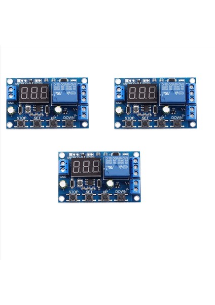 3x Dc 6-40V Pil Şarj Cihazı Kontrol Anahtarı Düşük Voltaj Aşırı Gerilim Koruma Kartı Otomatik Kesme Bağlantısı Kesme Denetleyicisi (Yurt Dışından) modelleri