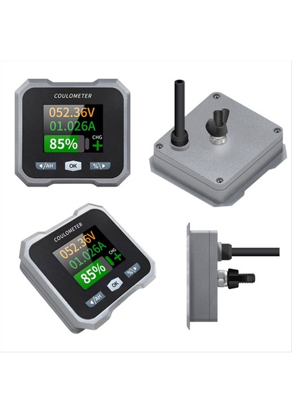 BL105F Coulomb Metre DC10-100V 0-50A Elektrikli Iki Tekerlekli Aracı Için Su Geçirmez Pil Ölçer ve Voltmetre C (Yurt Dışından) modelleri