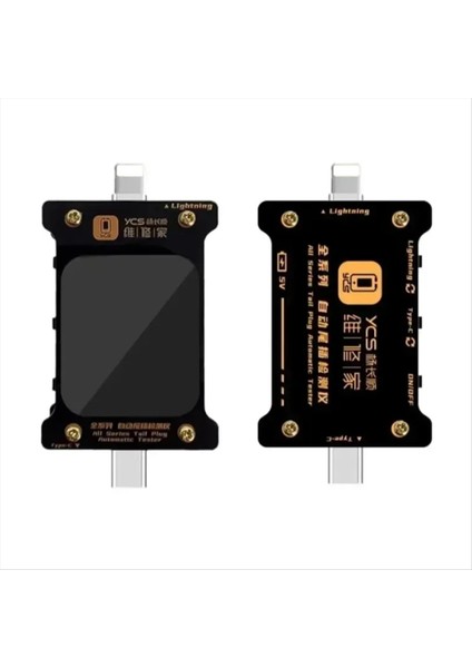 Apple Arayüzü/type-C Arayüz Algılama Test Cihazı Için Telefon Için Akıllı Otomatik Tespit Tail Fiş Test Cihazı LCD Dijital (Yurt Dışından) fırsatları