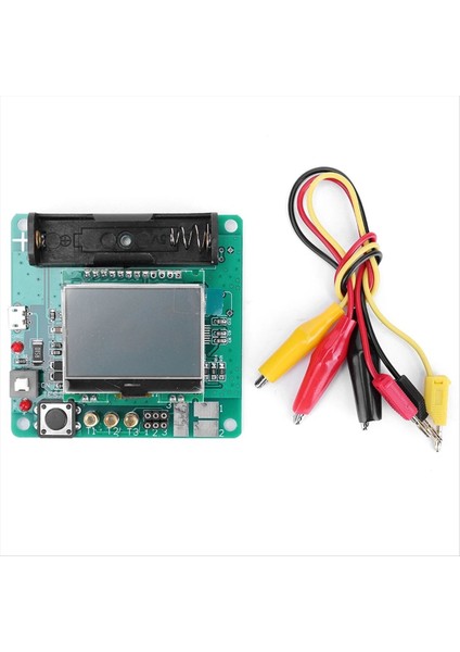 3 7V Esr Metre Şarj Edilebilir Indüktör Kondansatör Test Cihazı Lityum Pil Indüksiyon Kapasitans Ölçer Dıy MG328 (Yurt Dışından)