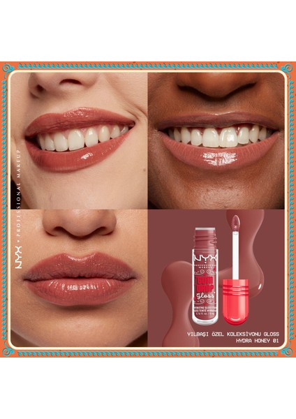 Holiday Özel Koleksiyonu LIP I.V. Vitamin İçeren Parlatıcı + Tint – Hydra Honey modelleri