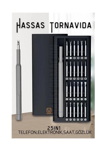 Bfs Manyetik Hassas Tornavida Seti Saat Elektronik Telefon Tamir Tornavidası