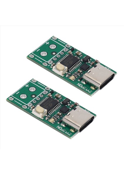 2x Usb-C Pd2 0/3 0-Dc Dönüştürücü Güç Kaynağı Modülü Yasası Hızlı Şarj Tetikleme Anketi Dedektörü Test Cihazı (ZY12PDN) (Yurt Dışından)