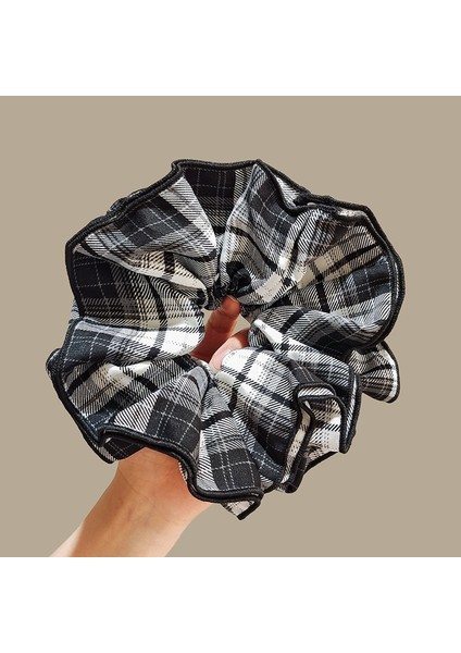 Yeni Hafif Gazlı Bez Çok Katmanlı Kalın Saç Halkası Kıdemli Mizaç Duygusu At Kuyruğu Saç Halkası Plaka Saç Hapı Kafa Kore Saç Aksesuarları (Yurt Dışından) modelleri