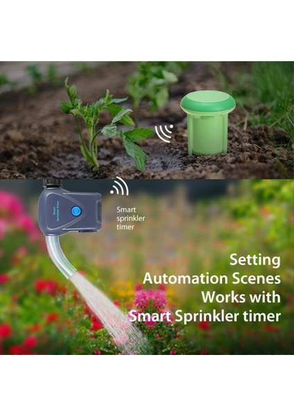 2pcs Tava Akıllı Zigbee Toprak Test Cihazı Sıcaklık ve Nem Metre Termohygrometre Bahçe Otomasyonu Sulama Dedektörü (Yurt Dışından) modelleri