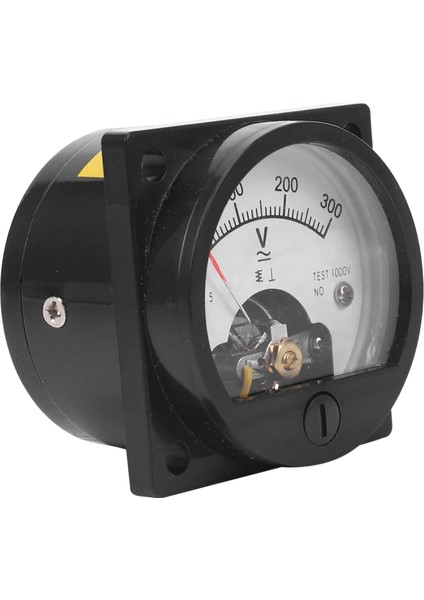 3x Ac 0-300V Yuvarlak Analog Arama Paneli Metre Voltmetre Gösterge Siyah (Yurt Dışından) indirimleri