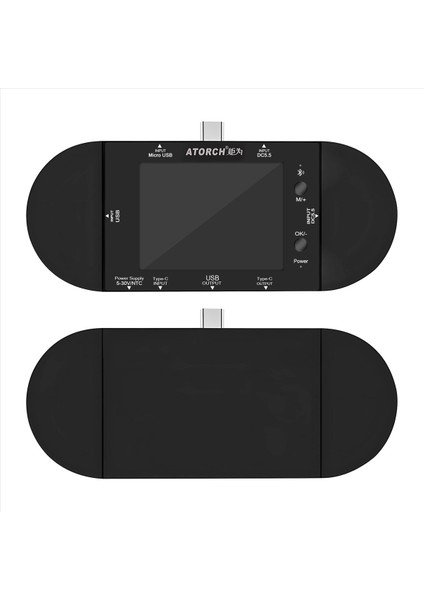 Atorch UD24 USB Test Cihazı Type-C 2 4 Inç Dijital Voltmetre Ammetre Güç Bankası Dedektörü Volt Pd Tetikleyici Elektrik Ölçer (Yurt Dışından) modelleri