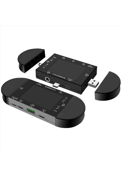 Atorch UD24 USB Test Cihazı Type-C 2 4 Inç Dijital Voltmetre Ammetre Güç Bankası Dedektörü Volt Pd Tetikleyici Elektrik Ölçer (Yurt Dışından) fırsatları