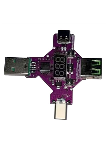 Pd3 0 Protokol Hızlı Şarj Tetikleme Tuzağı Voltmetre Qualcomm Qc3 0 Değerleme Poller Detektörü Çok Fonksiyonlu Modül (Yurt Dışından)