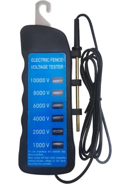 Çift Çit Voltaj Test Cihazı 1000V Çit Voltaj Test Cihazı Yard Eskrim Test Cihazı (Yurt Dışından)