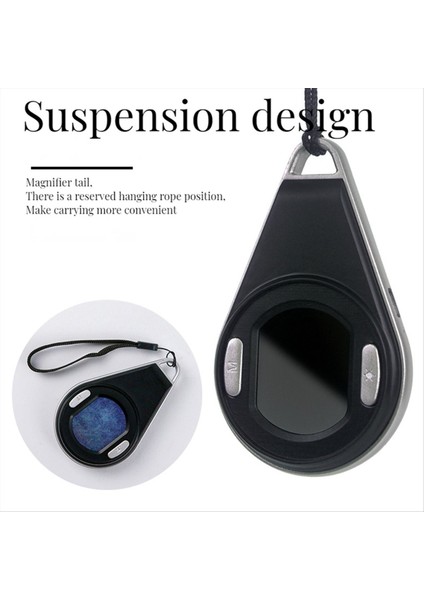 Dijital Ekran Frekansı Büyüteç Cam 60/80/100X Üç Çiftli Anahtarlama Taşınabilir Mikroskop (Yurt Dışından) indirimleri