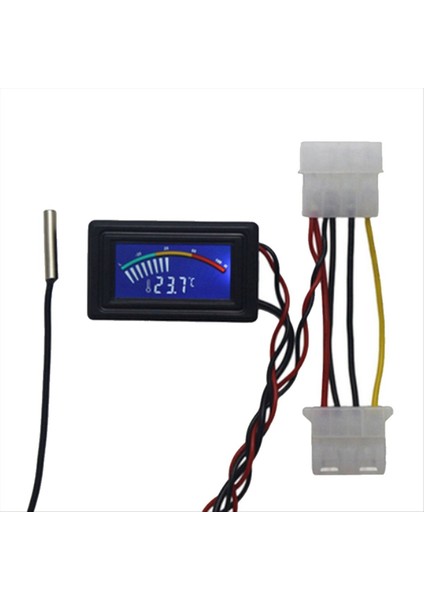 DC4-25V Dijital Termometre NTC10K Metal Prob C/f USB Sıcaklık Sıcaklık Dedektörü LCD Analog Kapalı Akvaryum (Yurt Dışından) modelleri