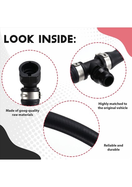 Bmw X7 Için Araba Soğutucu Hortumu 64219398803 (Yurt Dışından) indirimleri