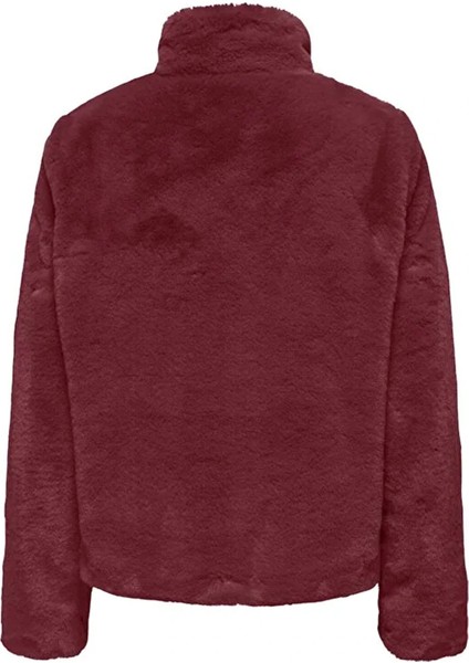 15295423 Kadin Mont - Bordo fırsatları