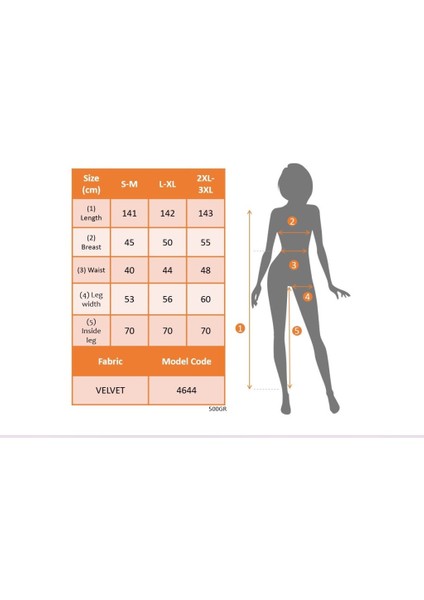 Cottonlab Kadın Uzun Kollu Kruvaze Yakalı Belden Kuşaklı Tül Detaylı Kadife Tulum
