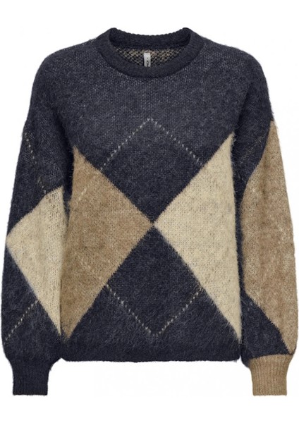 15353226 Kadin Triko - Lacivert modelleri