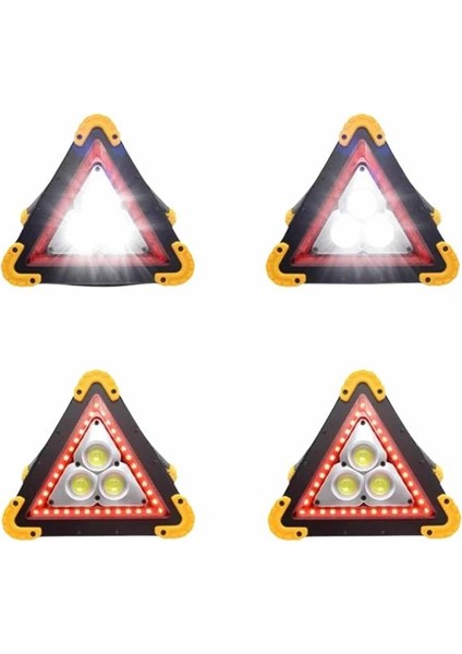 Bfs Işıklı Ikaz Lambası Reflektör Şarjlı Işıklı Üçgen LED Acil Durum Feneri modelleri