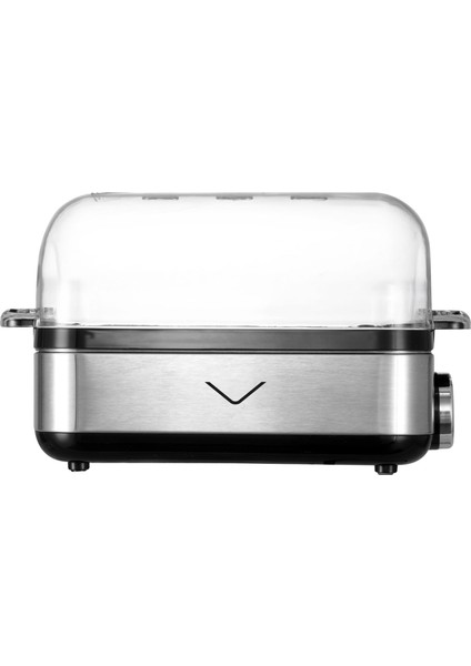 Inox Yumurta Pişirme Makinesi 6 Yumurta Kapasitesi 430W Otomatik Kapanma Özelliği modelleri