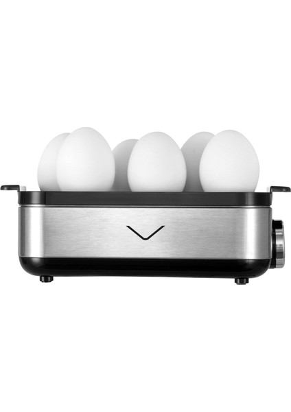 Inox Yumurta Pişirme Makinesi 6 Yumurta Kapasitesi 430W Otomatik Kapanma Özelliği fırsatları