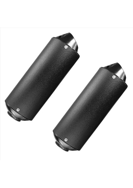 2pcs 28MM Motosiklet Egzoz Susturucu Boru Kiti Egzoz Yarış Borusu 50CC 110CC 125CC 125CC Kir Çukur Bisikleti Honda Black Için (Yurt Dışından)
