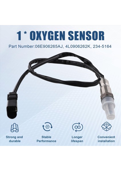 Audi A5 A6 A7 Quattro 12-15 Için Yukarı Akış O2 Oksijen Sensörü Q7 S4 S5 4L0906262K (Yurt Dışından) indirimleri