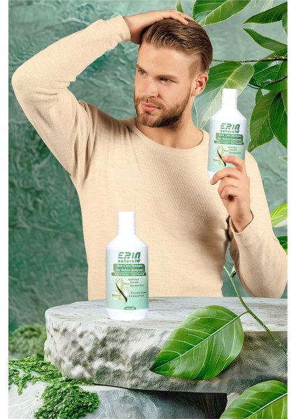 Kepeğe Karşı Etkili Şampuan Sülfatsız & Tuzsuz 500 ml modelleri