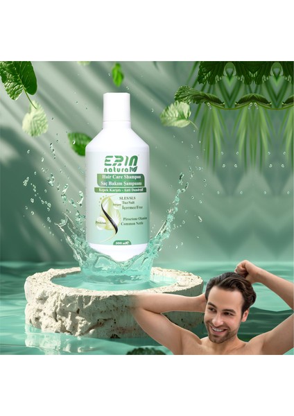 Kepeğe Karşı Etkili Şampuan Sülfatsız & Tuzsuz 500 ml fırsatları