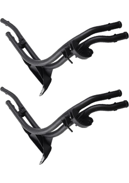 2x 1K0121070BD Araba Motor Soğutucu Tank Su Tüpü Boru Hortumu For-Audi Beetle cc Tiguan Eos Jetta Passat (Yurt Dışından)