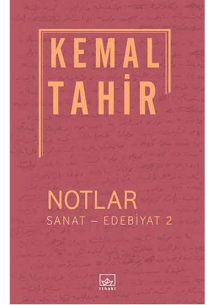 Sanat - Edebiyat 2 / Notlar