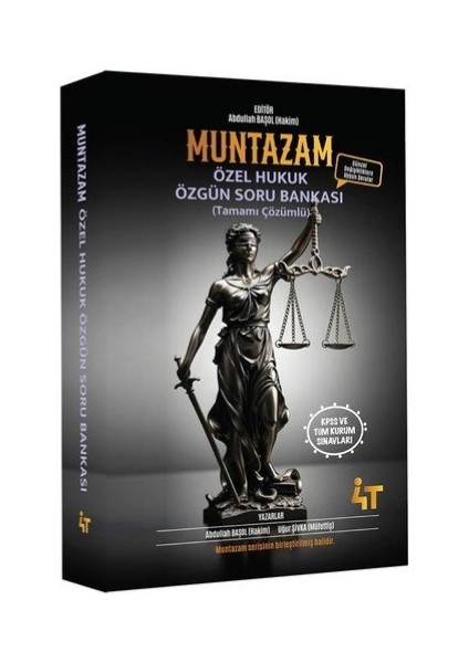 2025 -Muntazam Özel Hukuk Özgün Soru Bankası