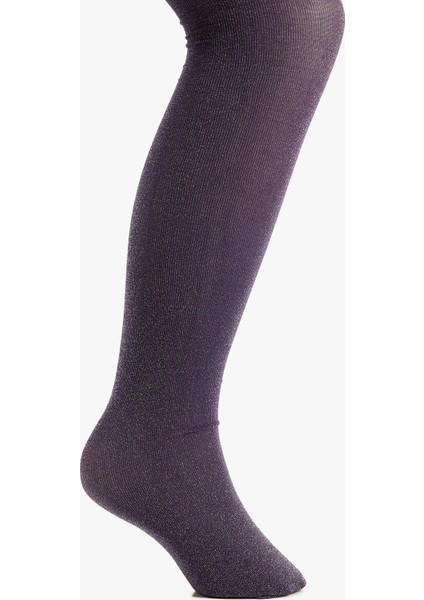 Simli 40 Den Külotlu Çorap