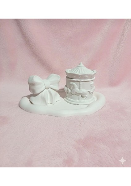 Mumlu Atlı Karınca Vazo Set Yıkanabilen Taş Tozu modelleri