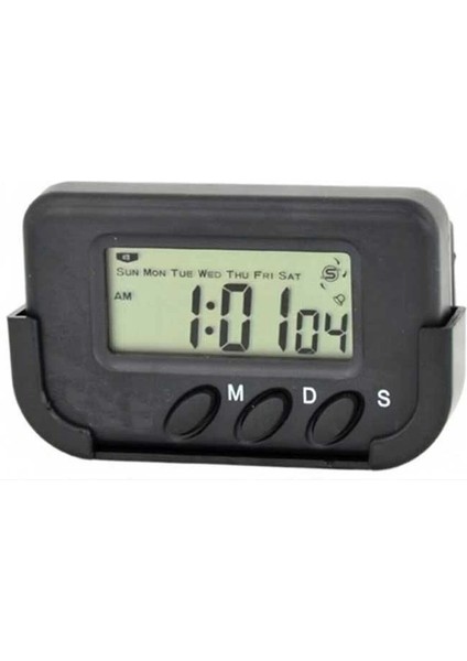 Dijital Mini Masa Araba Saati Kronometre