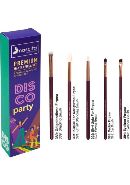 Premium Göz Makyaj Fırça Seti - 01 fiyatları