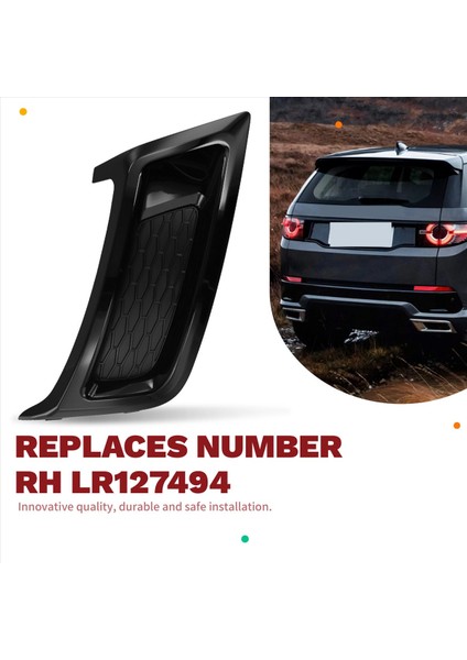 LR127494 Araba Tail Pippe Kapak Trim Land Rover Discovery Sport 2020-2024 Sağ (Yurt Dışından) indirimleri