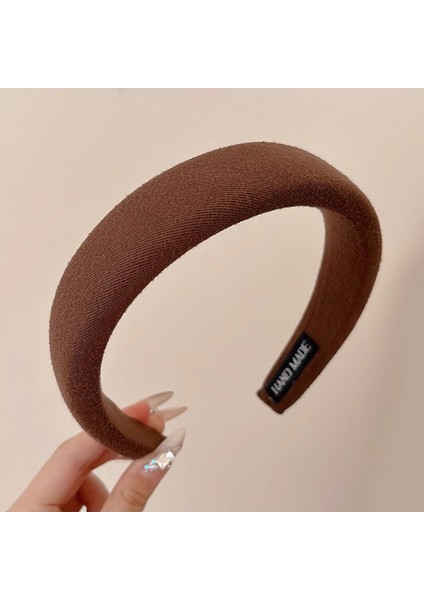 Fransız Retro Üst Düzey Saç Bantları Duygusu Kadın Ekose Sonbahar ve Kış Net Kırmızı Yeni Mizaç Kıdemli Tasarım Kafa Bandı Yüksek Kranial Üstleri (Yurt Dışından)