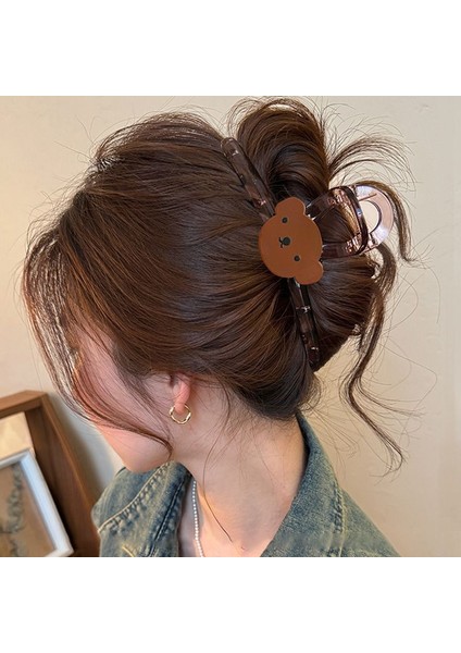 Zarif Kavrama Klipsi Büyük Saç Hacmi Saç Tokası Kadın Kıdemli Anlamda Başın Arkası Plaka Saç Köpekbalığı Klipsi Headdress Saç Tokası (Yurt Dışından)