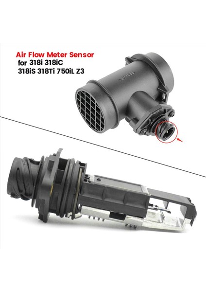 Araba Kütle Hava Akışı Ölçer Sensörü 0280217110 1362173624 Bmw 3 7 8 Serisi E31 E36 E38 318I 750IL 1995-2001 Maf Sensörü (Yurt Dışından) fiyatları