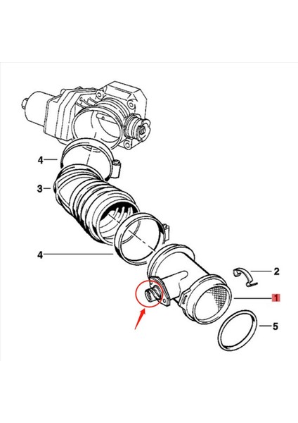 Araba Kütle Hava Akışı Ölçer Sensörü 0280217110 1362173624 Bmw 3 7 8 Serisi E31 E36 E38 318I 750IL 1995-2001 Maf Sensörü (Yurt Dışından) fırsatları
