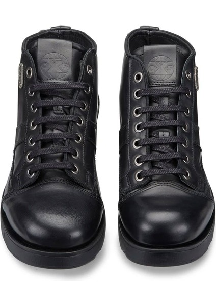 Erkek Bot OXM003600 Oxs Frank 0036 Mıd M Leather Black fırsatları