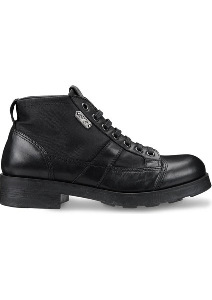 Erkek Bot OXM003606 Oxs Frank 0036 Mıd M Leather/nylon Black