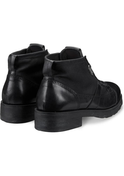 Erkek Bot OXM003606 Oxs Frank 0036 Mıd M Leather/nylon Black fırsatları