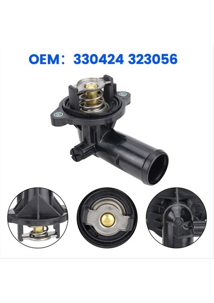 Maserati Ghibli Için Araba Motor Soğutucu Termostat Muhafazası 2014-2021 330424 323056 (Yurt Dışından) fiyatları