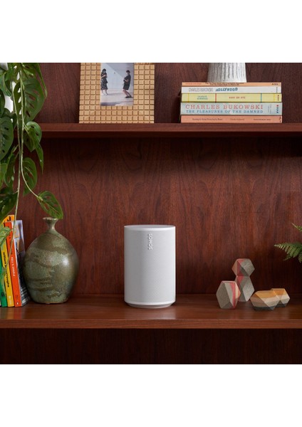 Era 100, 3 Class-D Amfi, Çift Açılı Tweeter ile Geniş Stereo Ses, Güçlü Woofer, Wifi 6 & Bluetooth 5.3, Trueplay™ Oda Akustiği Ayarlı, Airplay 2 ve Amazon Alexa Uyumlu Kablosuz Akıllı Hoparlör