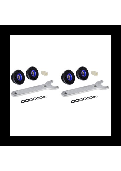 2x HS5157 Ön Montaj Hidrolik Direksiyon Silindir Contası Kiti Seastar Pivot HC5340 HC5341 HC5358 HC5365 HC5375 (Yurt Dışından)