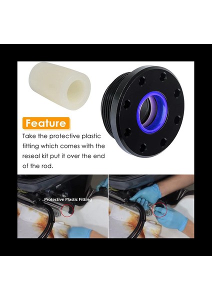 2x HS5157 Ön Montaj Hidrolik Direksiyon Silindir Contası Kiti Seastar Pivot HC5340 HC5341 HC5358 HC5365 HC5375 (Yurt Dışından) modelleri